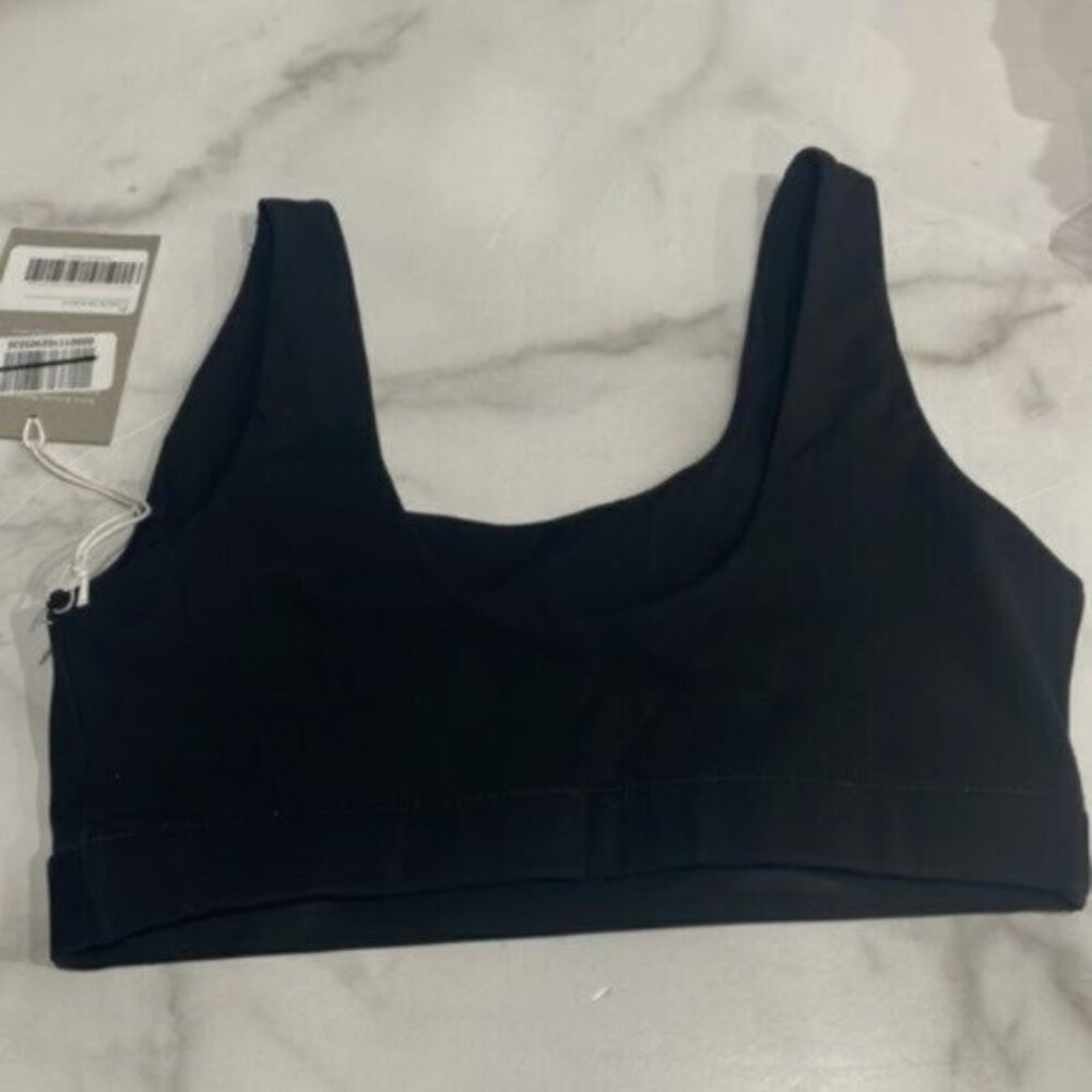 NWT Everlane Black The Perform Bra Bralette Sports Bra Top Size XS Bundle OF 2 - Picture 3 of 8